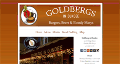 Desktop Screenshot of goldbergsindundee.com